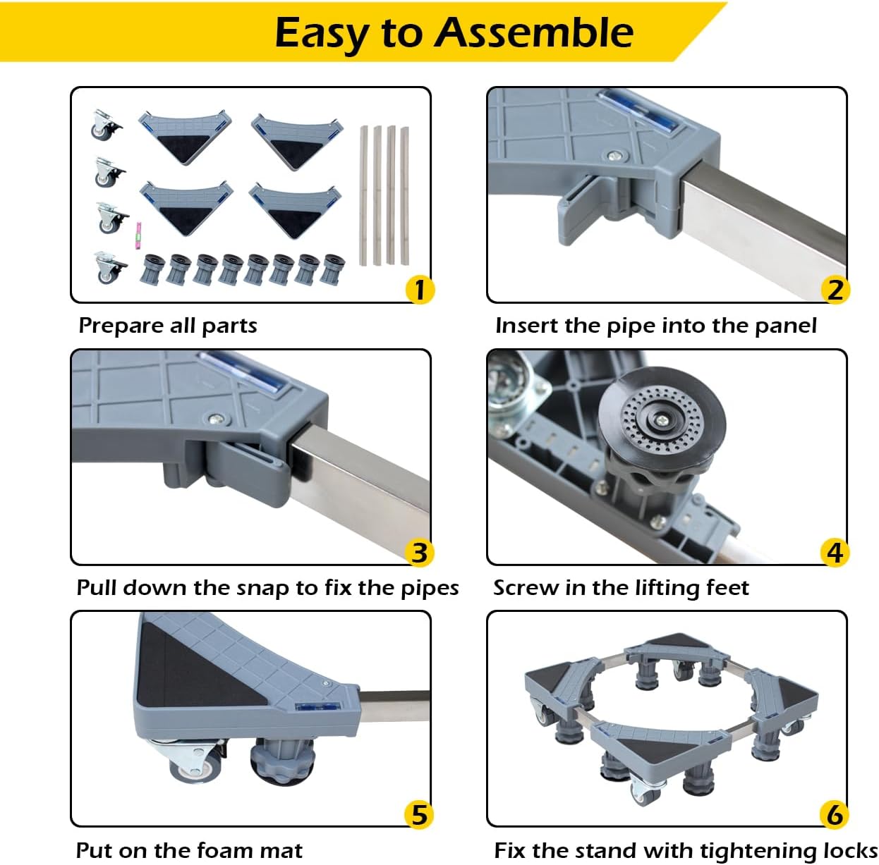 Adjustable Appliance Base Stand | قاعدة رفع الأجهزة القابلة للتعديل ليفت ميت
