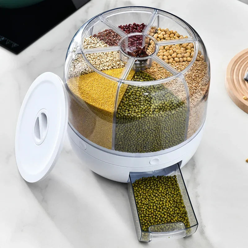 360° Rotating Food Dispenser | موزع طعام دوّار 360 درجة