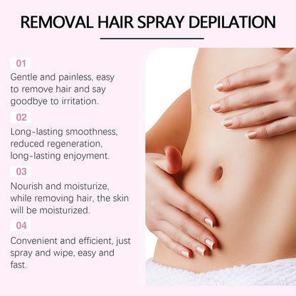 GlowSilk™ Hair Removal & Growth Inhibitor Spray | بخاخ إزالة الشعر وتثبيط نموه