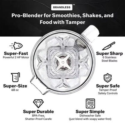 Golden Crest SC-1589 Stainless Steel Blender